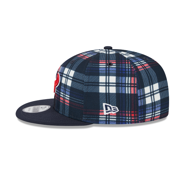 Casquette snapback NFL 9Fifty Sideline bleu marine pour homme des Houston Texans de New Era