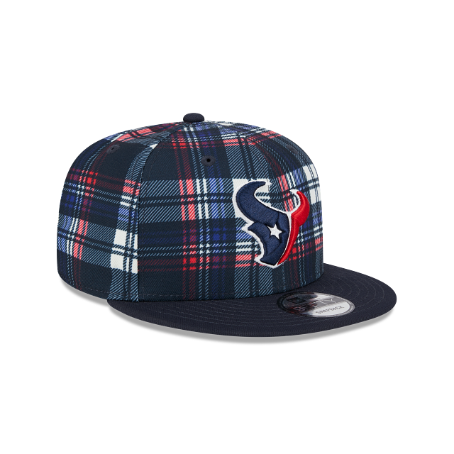 Casquette snapback NFL 9Fifty Sideline bleu marine pour homme des Houston Texans de New Era