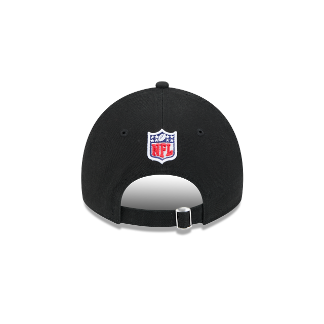 Casquette ajustable noire 9Twenty 2024 Sideline des Philadelphia Eagles NFL New Era pour homme