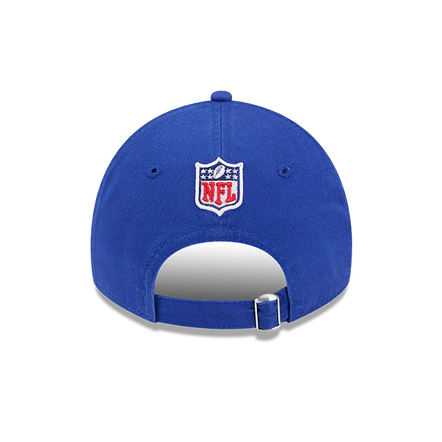 Casquette ajustable Buffalo Bills NFL New Era Royal 9Twenty 2024 Sideline pour homme