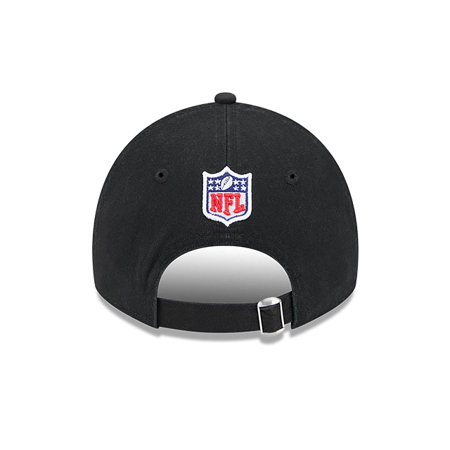 Casquette ajustable 9Twenty 2024 Sideline pour homme des Baltimore Ravens NFL New Era noire