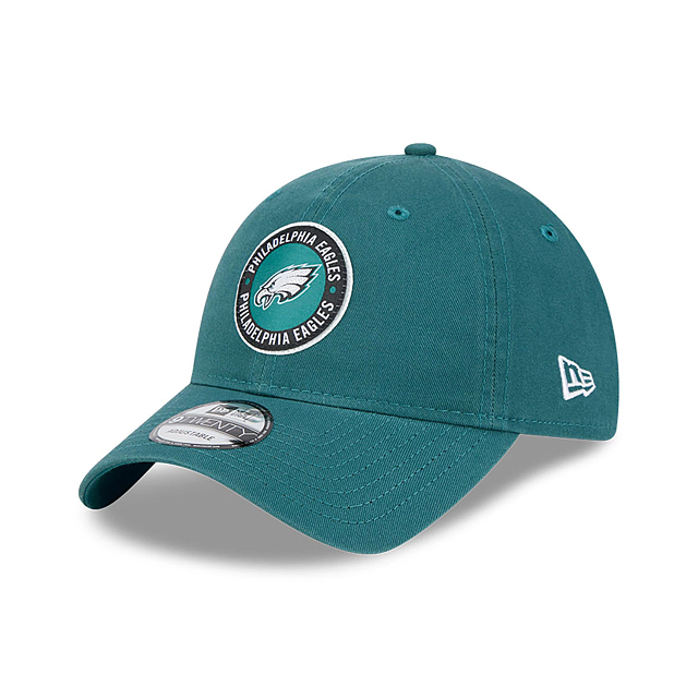 Philadelphia Eagles NFL New Era Men's Green 9Twenty 2024 Sideline Adjustable Hat