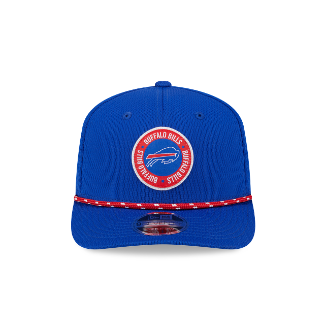 Buffalo Bills NFL New Era Men's Royal 9Seventy 2024 Sideline Stretch Snapback