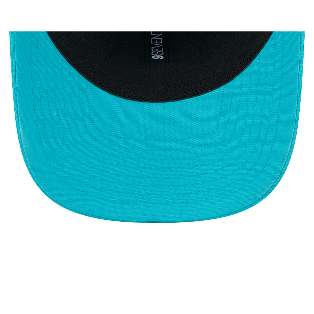 Miami Dolphins NFL New Era Men's Teal 9Seventy 2024 Sideline Stretch Snapback