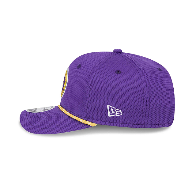 Minnesota Vikings NFL New Era Men's Purple 9Seventy 2024 Sideline Stretch Snapback