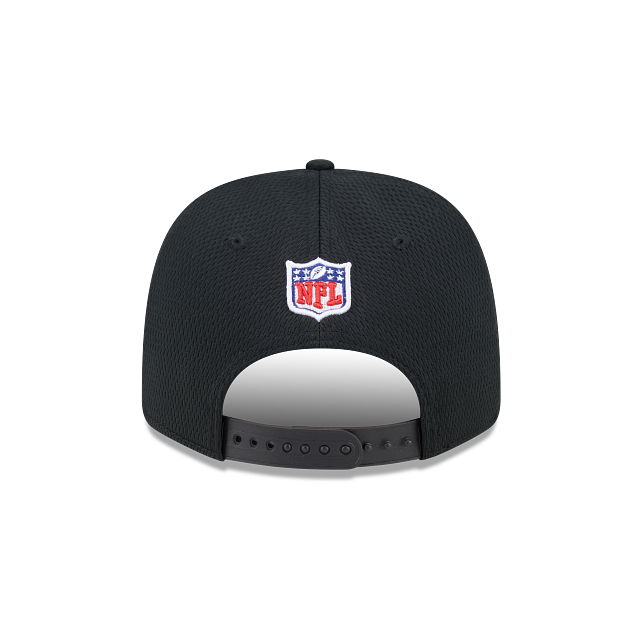 Casquette à visière extensible 9Seventy 2024 Sideline des Pittsburgh Steelers NFL New Era pour homme noire