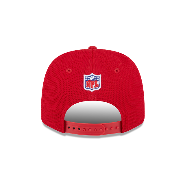 San Francisco 49ers NFL New Era Men's Red 9Seventy 2024 Sideline Stretch Snapback