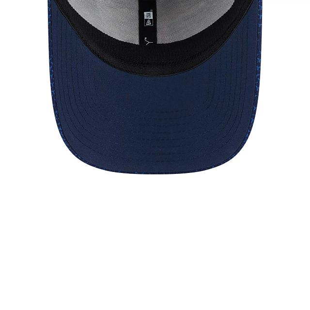 New England Patriots NFL New Era Men's Navy 9Forty 2024 Sideline Stretch Snapback Hat