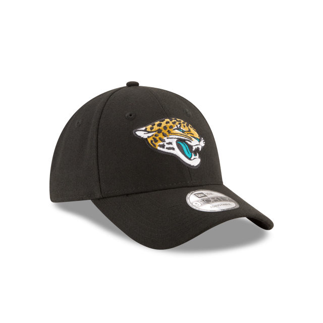 Jacksonville Jaguars NFL New Era Men's Black 9Forty The League Adjustable Hat