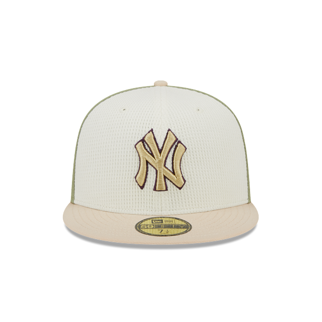 Casquette ajustée thermique pour homme New Era Yankees de New York MLB 59Fifty 2009 World Series