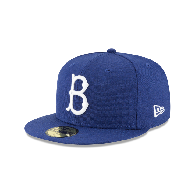 Casquette ajustée en laine pour homme New Era Royal 59Fifty Cooperstown 1949 des Dodgers de Brooklyn MLB