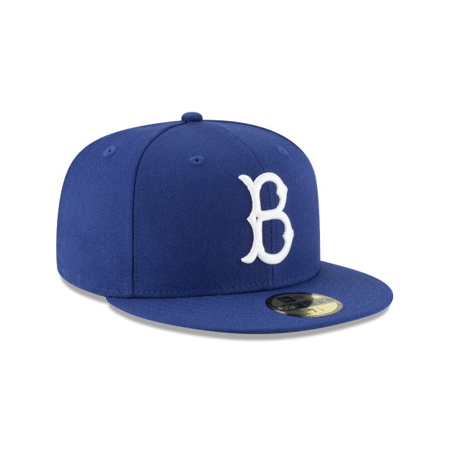 Casquette ajustée en laine pour homme New Era Royal 59Fifty Cooperstown 1949 des Dodgers de Brooklyn MLB