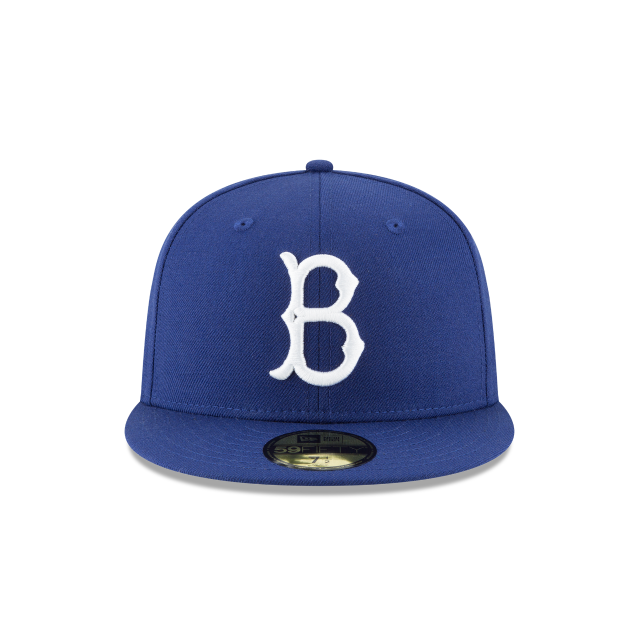 Casquette ajustée en laine pour homme New Era Royal 59Fifty Cooperstown 1949 des Dodgers de Brooklyn MLB