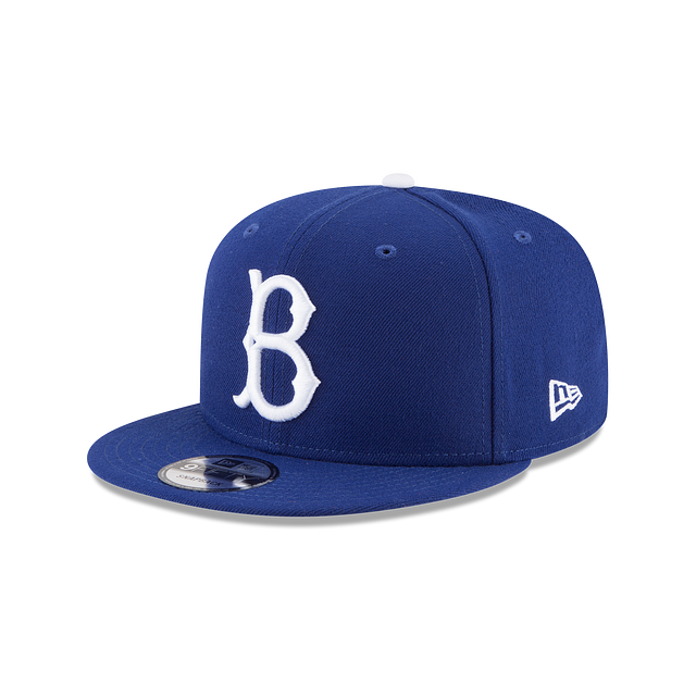 Casquette Snapback 9Fifty Basic Royal Cooperstown pour homme des Brooklyn Dodgers MLB New Era