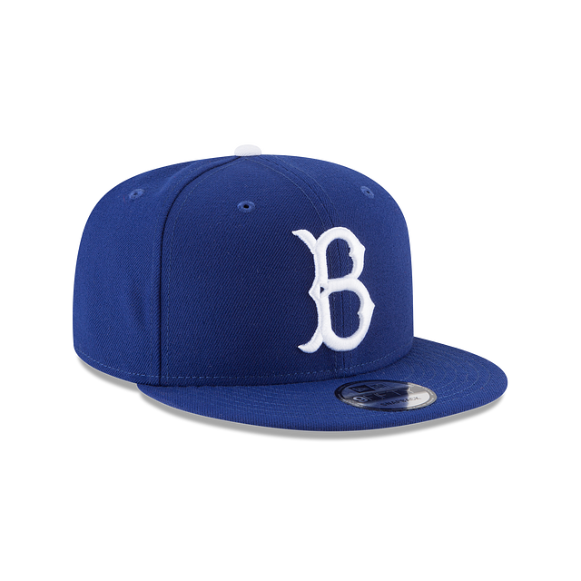 Casquette Snapback 9Fifty Basic Royal Cooperstown pour homme des Brooklyn Dodgers MLB New Era