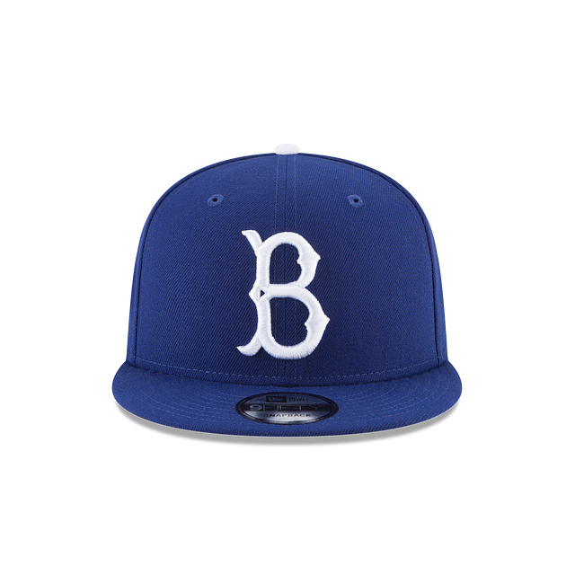 Casquette Snapback 9Fifty Basic Royal Cooperstown pour homme des Brooklyn Dodgers MLB New Era