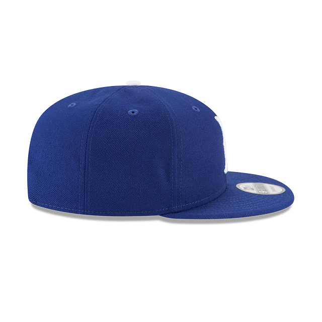 Casquette Snapback 9Fifty Basic Royal Cooperstown pour homme des Brooklyn Dodgers MLB New Era