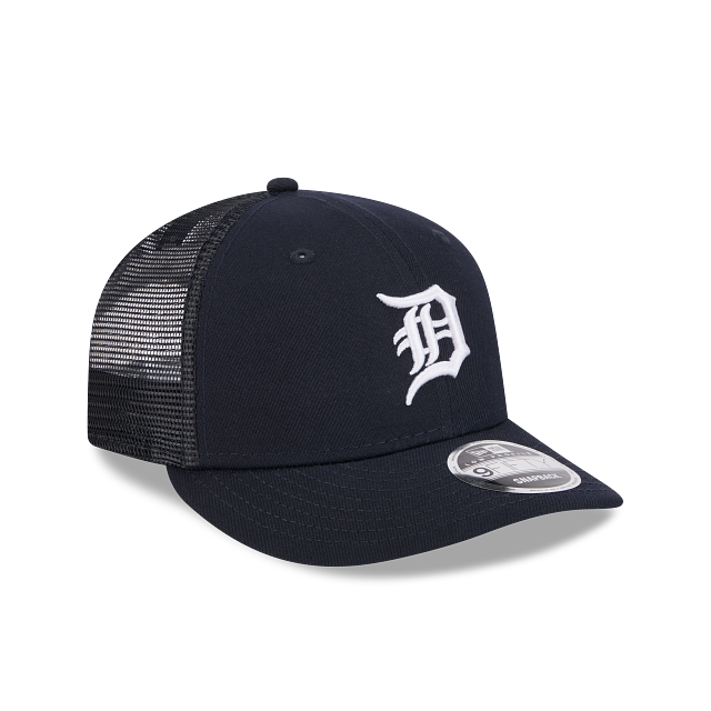 Detroit Tigers MLB New Era Men's Navy 9Fifty Low Profile Trucker Snapback