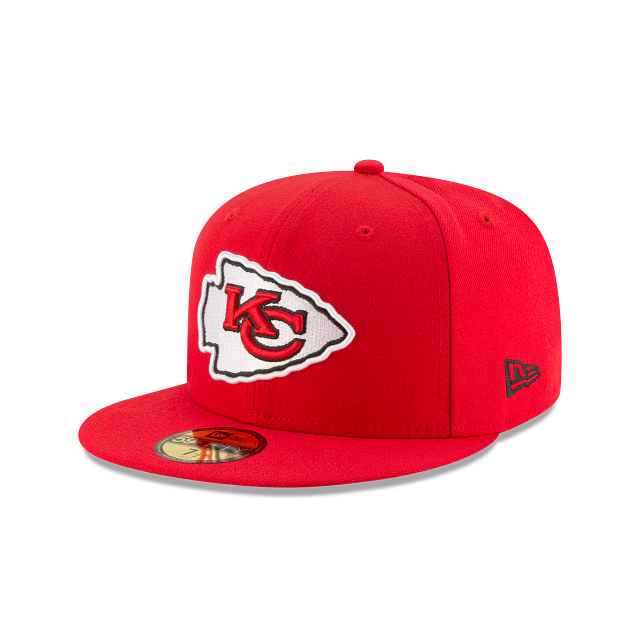 Casquette ajustée NFL New Era 59Fifty pour homme des Kansas City Chiefs 2023 Super Bowl Champions rouge