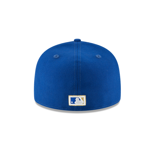 Casquette ajustée en laine MLB New Era Royal 59Fifty Cooperstown 1971 pour homme des Royals de Kansas City