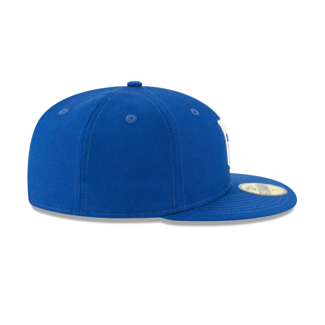 Kansas City Royals MLB New Era Men's Royal 59Fifty Cooperstown 1971 Wool Fitted Hat