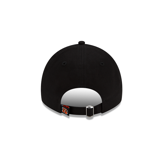 Casquette ajustable classique 9Twenty Core noire NFL New Era pour homme des Bengals de Cincinnati