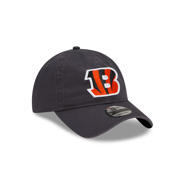 Cincinnati Bengals NFL New Era Men's Grey 9Twenty Core Classic Adjustable Hat