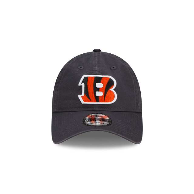 Cincinnati Bengals NFL New Era Men's Grey 9Twenty Core Classic Adjustable Hat