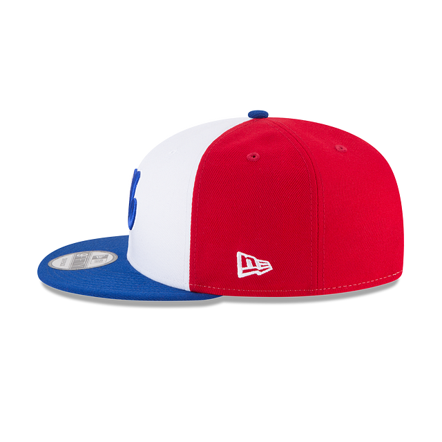 Montreal Expos MLB New Era Men's Tricolor 9Fifty Cooperstown Snapback