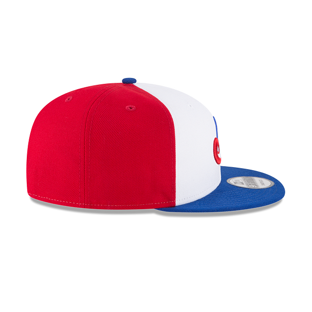 Montreal Expos MLB New Era Men's Tricolor 9Fifty Cooperstown Snapback