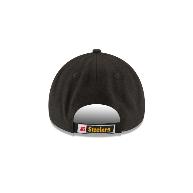 Casquette ajustable 9Forty The League noire pour homme des Pittsburgh Steelers NFL New Era