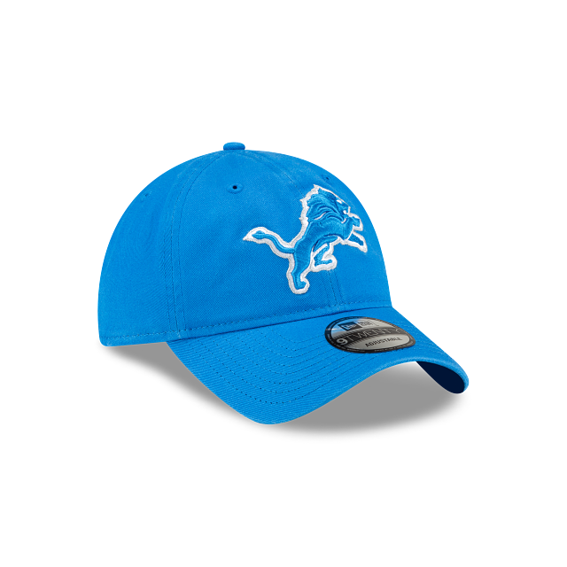 Detroit Lions NFL New Era Men's Honolulu Blue 9Twenty Core Classic Adjustable Hat