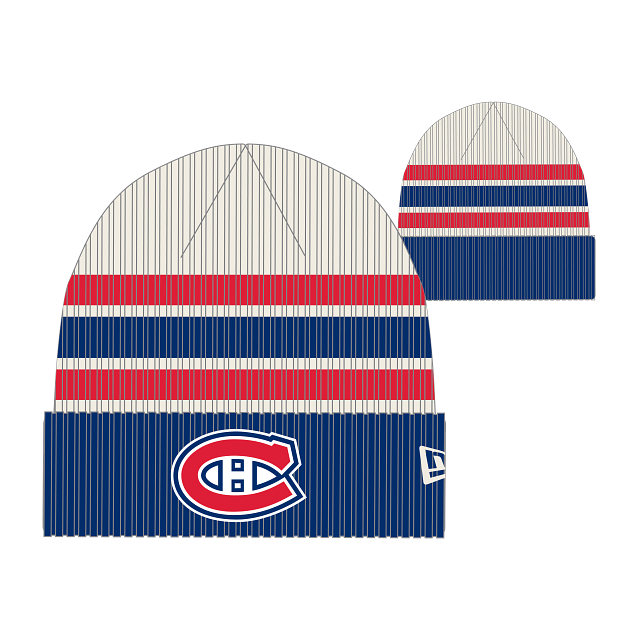 Montreal Canadiens NHL New Era Men's Vintage Beanie Knit Hat