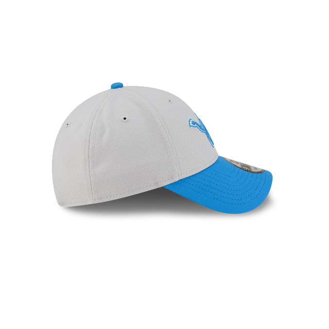 Detroit Lions NFL New Era Men's Blue/Grey 2 Tone 9Forty Adjustable Hat