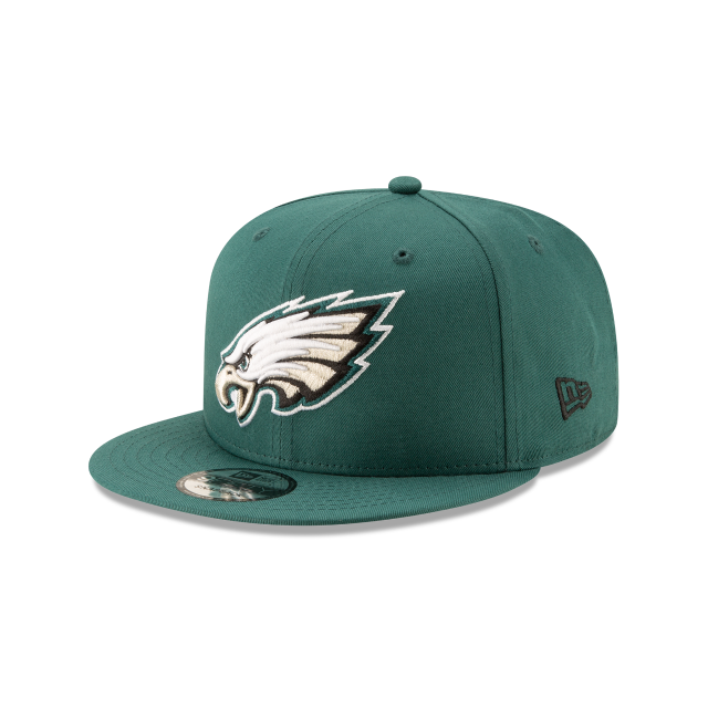 Philadelphia Eagles NFL New Era Men's Midnight Green 9Fifty Basic Snapback