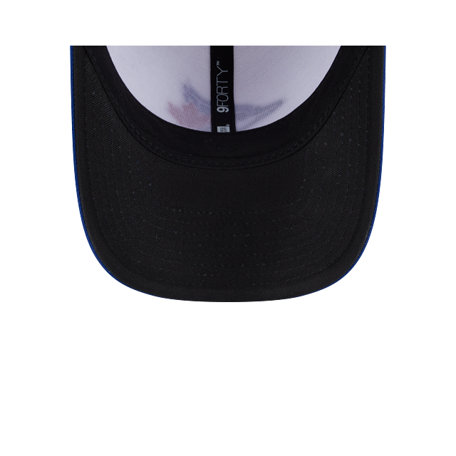 Toronto Blue Jays MLB New Era Men's White Blue 9Forty Player Replica Snapback