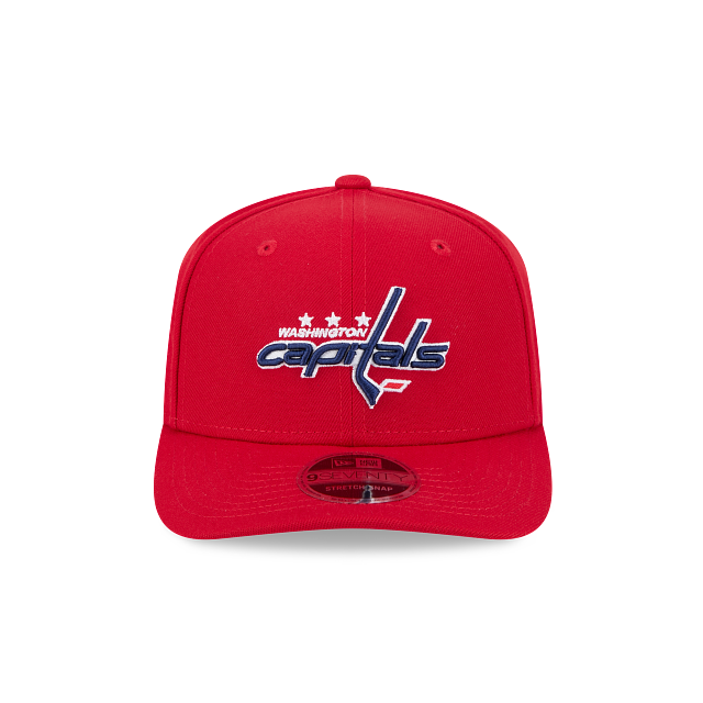 Casquette snapback rouge 9Seventy des Capitals de Washington de la LNH pour homme de New Era