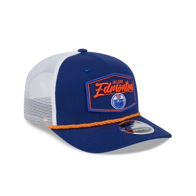 Edmonton Oilers NHL New Era Men's Royal 9Seventy Cord Snapback Hat