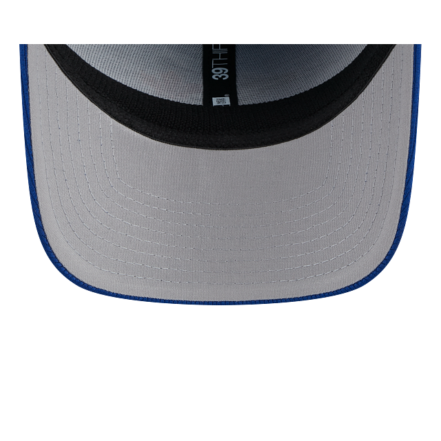 Casquette d'entraînement au bâton extensible 39Thirty 2024 bleu clair/bleu royal New Era pour homme des Blue Jays de Toronto MLB