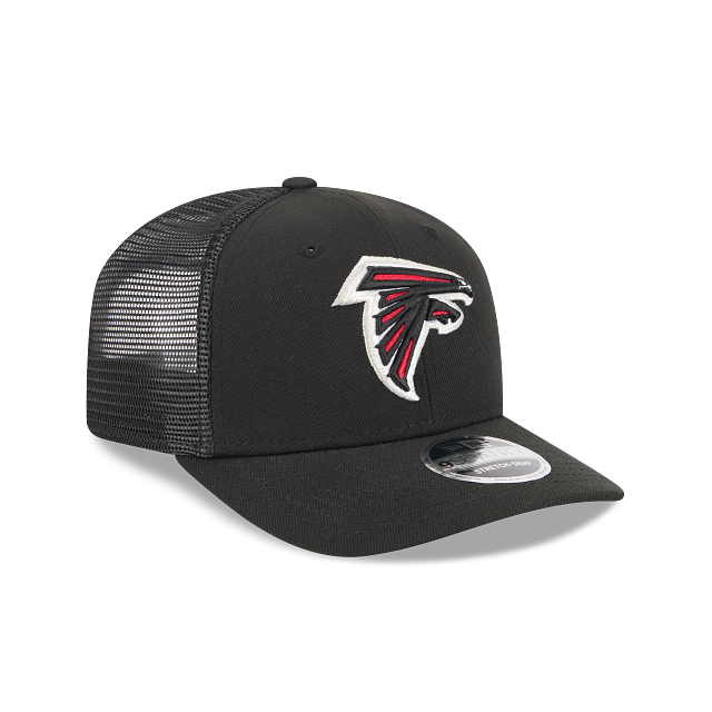 Atlanta Falcons NFL New Era Men's Black 9Seventy Stretch Trucker Snapback