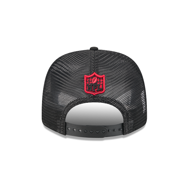 Atlanta Falcons NFL New Era Men's Black 9Seventy Stretch Trucker Snapback