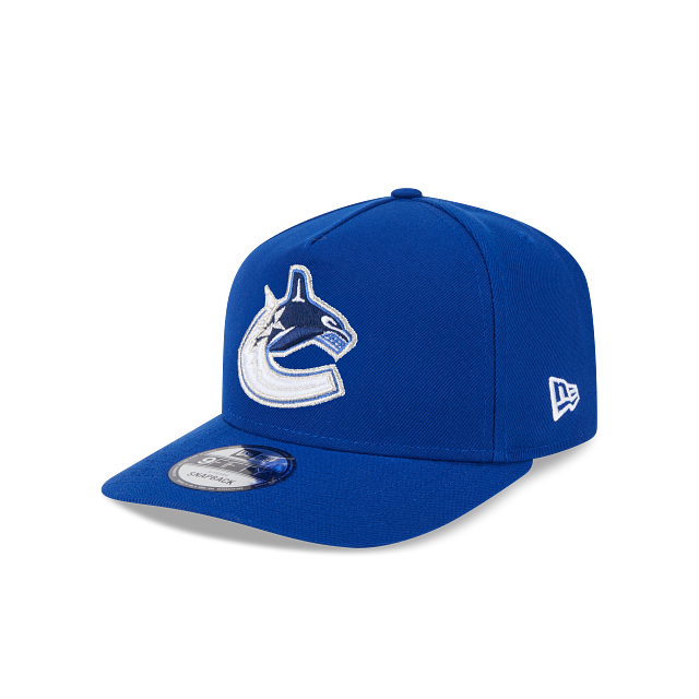 Vancouver Canucks NHL New Era Men's Royal 9Fifty A-Frame Snapback