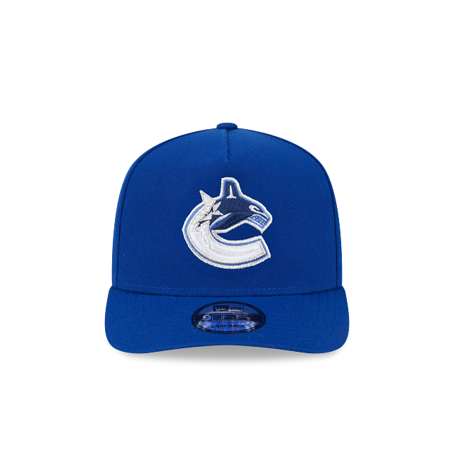 Vancouver Canucks NHL New Era Men's Royal 9Fifty A-Frame Snapback