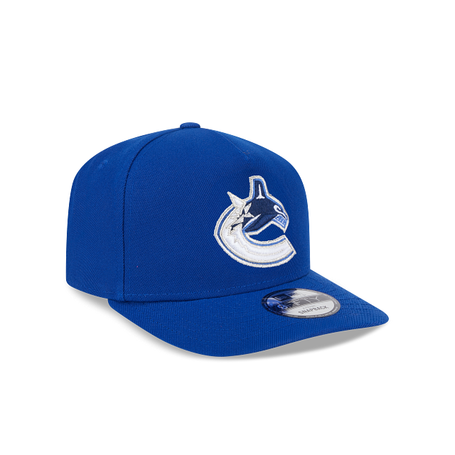 Vancouver Canucks NHL New Era Men's Royal 9Fifty A-Frame Snapback