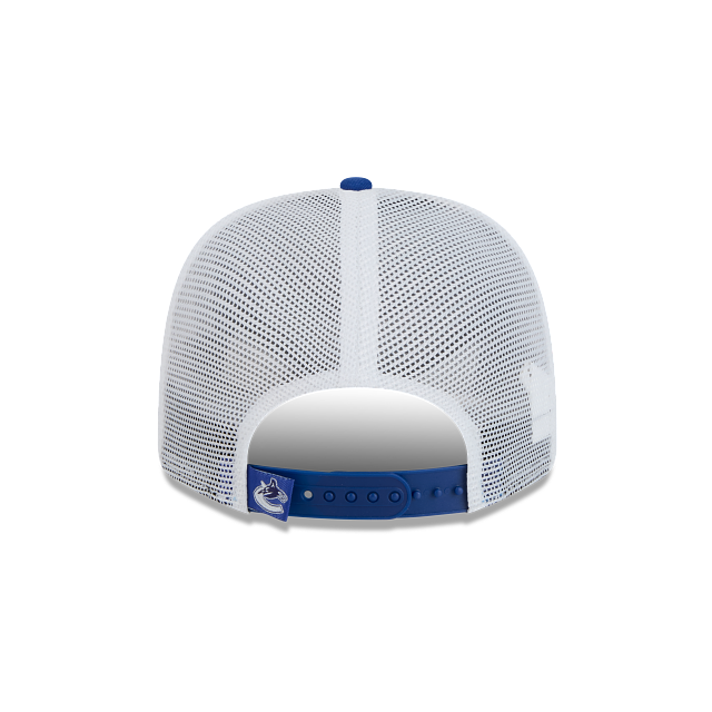 Vancouver Canucks NHL New Era Men's Royal 9Seventy Trucker Snapback Hat