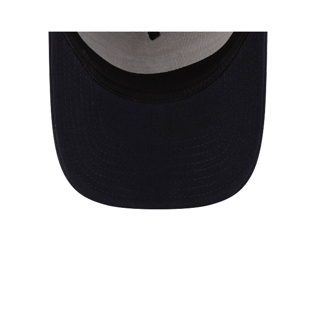 New York Yankees MLB New Era Men's Khaki/Navy 9Forty A-Frame Snapback