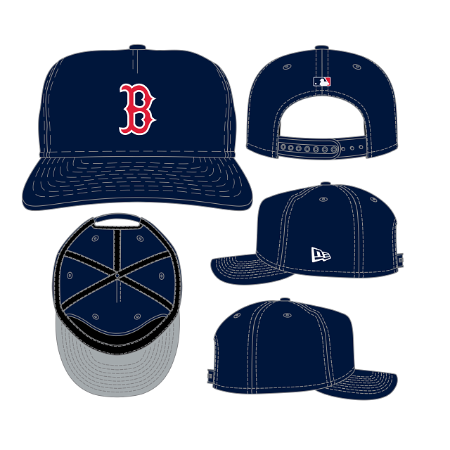 Boston Red Sox MLB New Era Men's Navy 19Twenty Player Replica Snapback