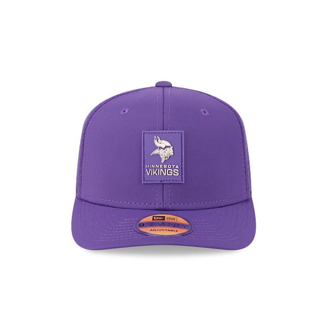 Minnesota Vikings NFL New Era Men's Purple 9Seventy 2025 Sideline Hot Weather Trucker Snapback