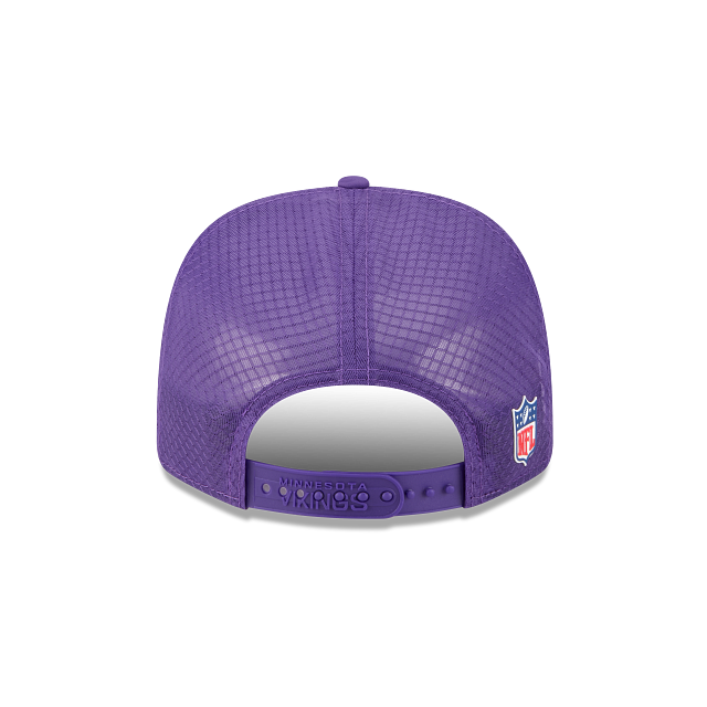 Minnesota Vikings NFL New Era Men's Purple 9Seventy 2025 Sideline Hot Weather Trucker Snapback