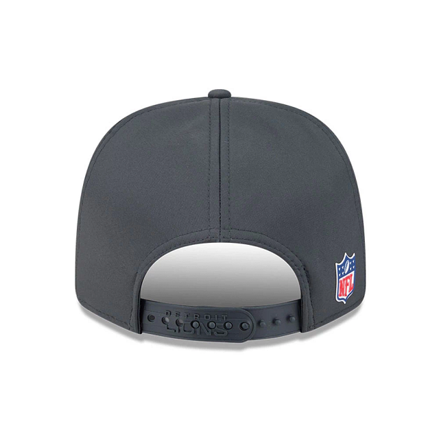 Detroit Lions NFL New Era Men's Charcoal 9Seventy 2025 Sideline Stretch Snapback